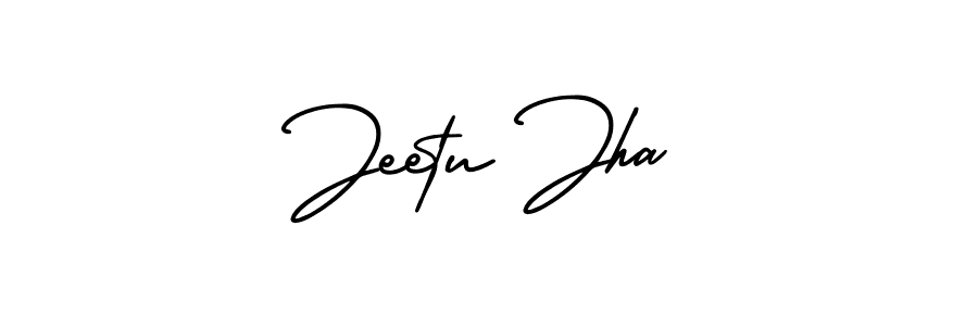 Similarly AmerikaSignatureDemo-Regular is the best handwritten signature design. Signature creator online .You can use it as an online autograph creator for name Jeetu Jha. Jeetu Jha signature style 3 images and pictures png