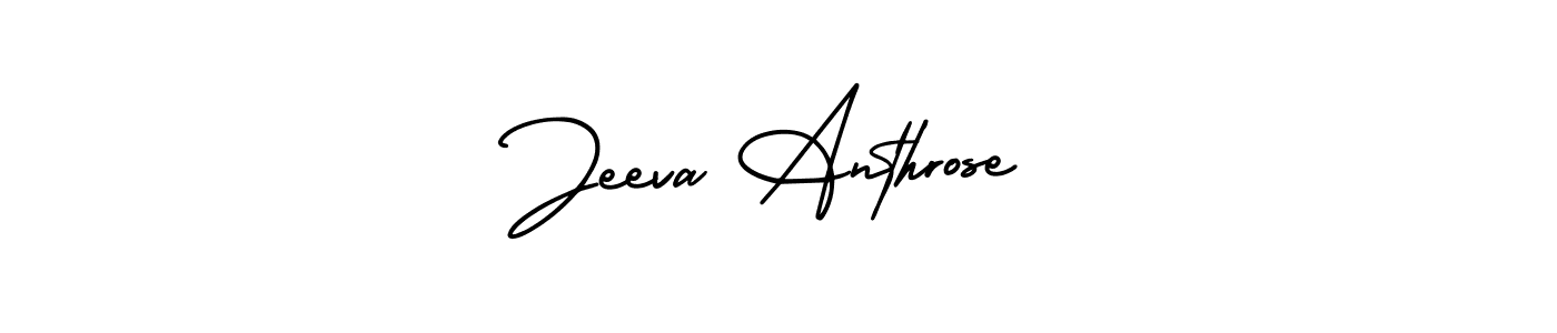 Make a short Jeeva Anthrose signature style. Manage your documents anywhere anytime using AmerikaSignatureDemo-Regular. Create and add eSignatures, submit forms, share and send files easily. Jeeva Anthrose signature style 3 images and pictures png