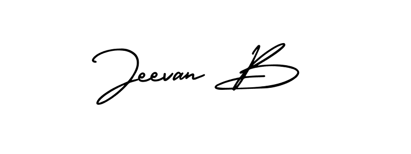 Once you've used our free online signature maker to create your best signature AmerikaSignatureDemo-Regular style, it's time to enjoy all of the benefits that Jeevan B name signing documents. Jeevan B signature style 3 images and pictures png