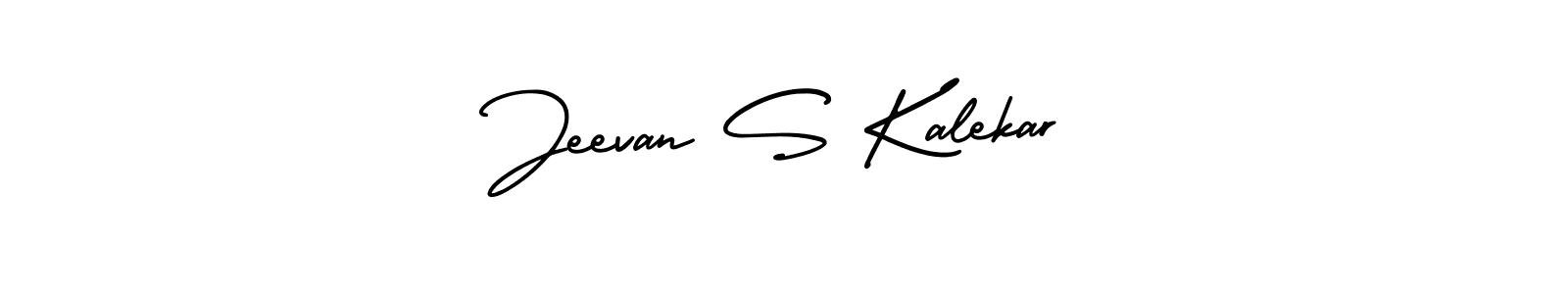 Make a beautiful signature design for name Jeevan S Kalekar. Use this online signature maker to create a handwritten signature for free. Jeevan S Kalekar signature style 3 images and pictures png