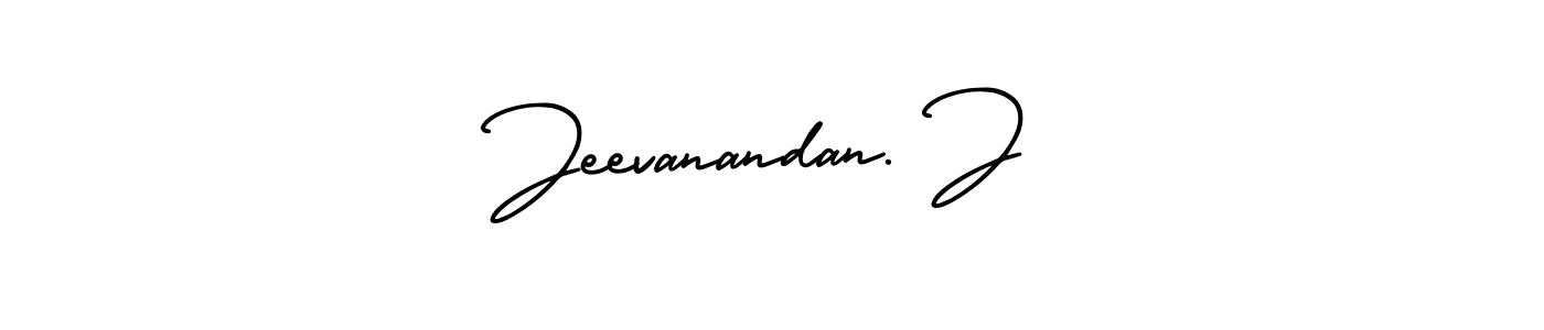 Also You can easily find your signature by using the search form. We will create Jeevanandan. J name handwritten signature images for you free of cost using AmerikaSignatureDemo-Regular sign style. Jeevanandan. J signature style 3 images and pictures png