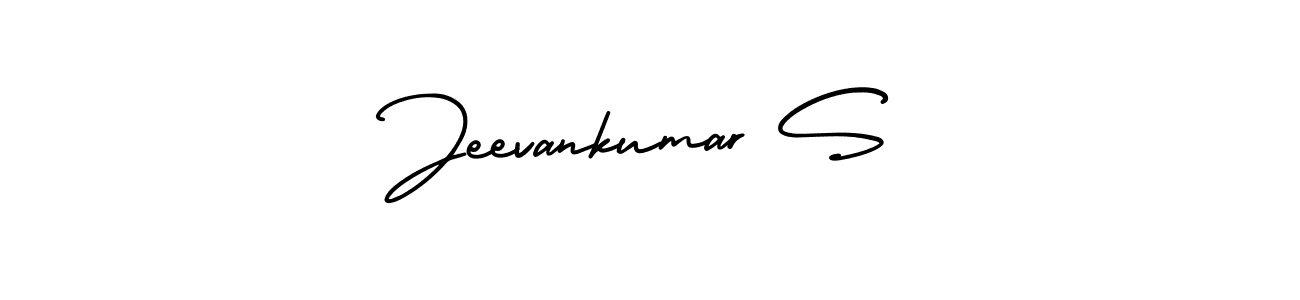 Similarly AmerikaSignatureDemo-Regular is the best handwritten signature design. Signature creator online .You can use it as an online autograph creator for name Jeevankumar S. Jeevankumar S signature style 3 images and pictures png