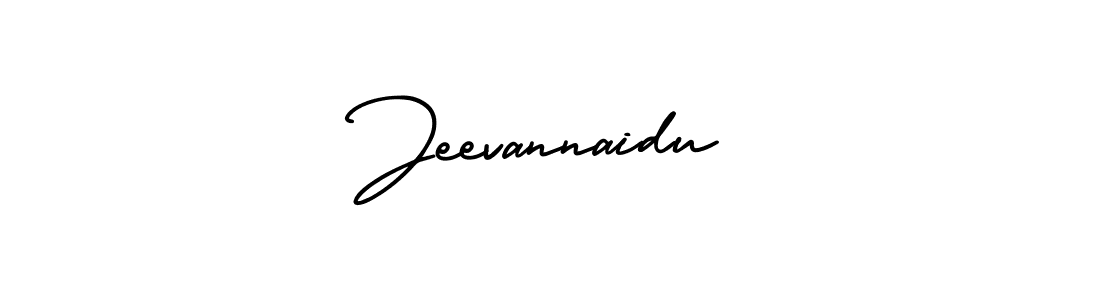 The best way (AmerikaSignatureDemo-Regular) to make a short signature is to pick only two or three words in your name. The name Jeevannaidu include a total of six letters. For converting this name. Jeevannaidu signature style 3 images and pictures png