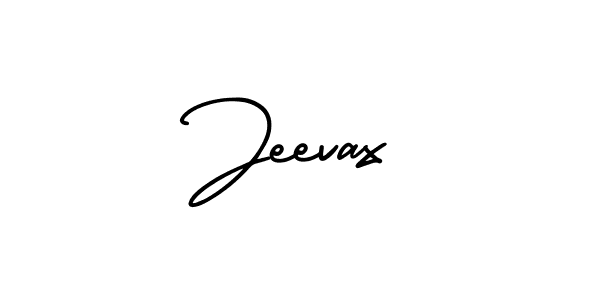 Make a beautiful signature design for name Jeevax. Use this online signature maker to create a handwritten signature for free. Jeevax signature style 3 images and pictures png