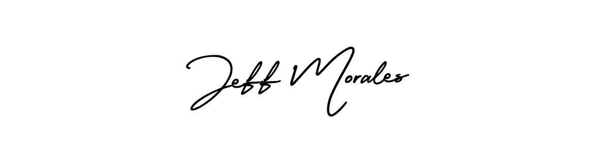How to Draw Jeff Morales signature style? AmerikaSignatureDemo-Regular is a latest design signature styles for name Jeff Morales. Jeff Morales signature style 3 images and pictures png