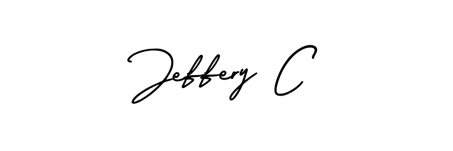 Similarly AmerikaSignatureDemo-Regular is the best handwritten signature design. Signature creator online .You can use it as an online autograph creator for name Jeffery C. Jeffery C signature style 3 images and pictures png