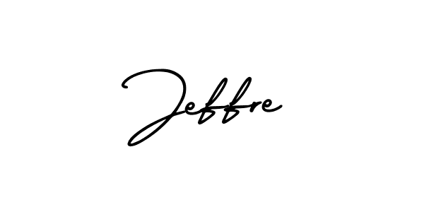 Make a beautiful signature design for name Jeffre. Use this online signature maker to create a handwritten signature for free. Jeffre signature style 3 images and pictures png