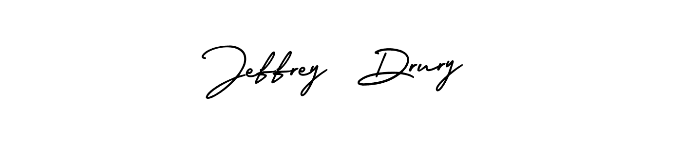 Use a signature maker to create a handwritten signature online. With this signature software, you can design (AmerikaSignatureDemo-Regular) your own signature for name Jeffrey  Drury. Jeffrey  Drury signature style 3 images and pictures png