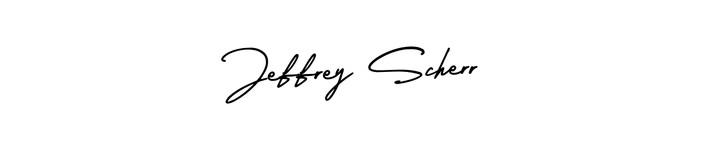 Use a signature maker to create a handwritten signature online. With this signature software, you can design (AmerikaSignatureDemo-Regular) your own signature for name Jeffrey Scherr. Jeffrey Scherr signature style 3 images and pictures png