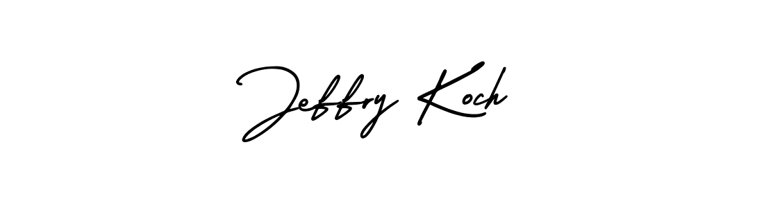 AmerikaSignatureDemo-Regular is a professional signature style that is perfect for those who want to add a touch of class to their signature. It is also a great choice for those who want to make their signature more unique. Get Jeffry Koch name to fancy signature for free. Jeffry Koch signature style 3 images and pictures png
