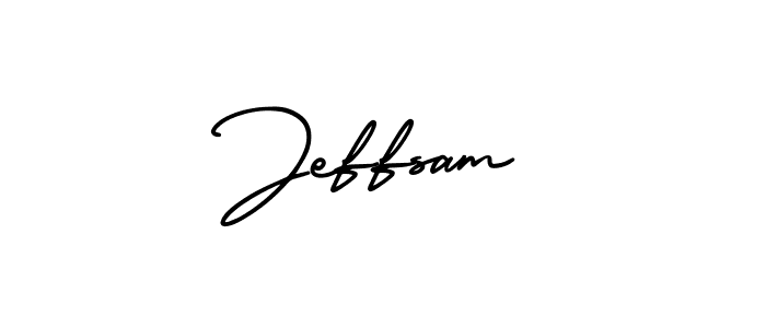 Make a short Jeffsam signature style. Manage your documents anywhere anytime using AmerikaSignatureDemo-Regular. Create and add eSignatures, submit forms, share and send files easily. Jeffsam signature style 3 images and pictures png