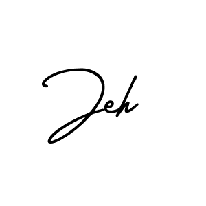 It looks lik you need a new signature style for name Jeh. Design unique handwritten (AmerikaSignatureDemo-Regular) signature with our free signature maker in just a few clicks. Jeh signature style 3 images and pictures png