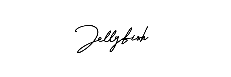 Similarly AmerikaSignatureDemo-Regular is the best handwritten signature design. Signature creator online .You can use it as an online autograph creator for name Jellyfish. Jellyfish signature style 3 images and pictures png