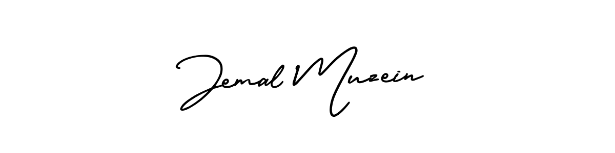 Use a signature maker to create a handwritten signature online. With this signature software, you can design (AmerikaSignatureDemo-Regular) your own signature for name Jemal Muzein. Jemal Muzein signature style 3 images and pictures png