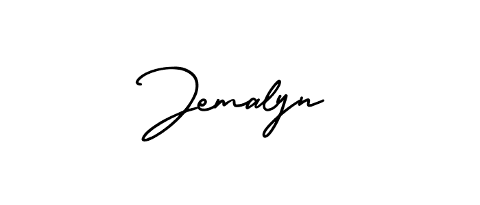 Similarly AmerikaSignatureDemo-Regular is the best handwritten signature design. Signature creator online .You can use it as an online autograph creator for name Jemalyn. Jemalyn signature style 3 images and pictures png