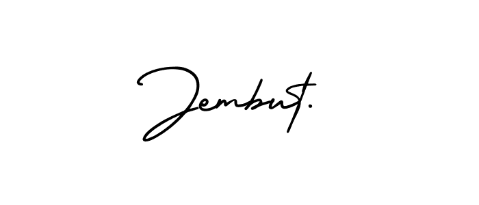 Make a beautiful signature design for name Jembut.. With this signature (AmerikaSignatureDemo-Regular) style, you can create a handwritten signature for free. Jembut. signature style 3 images and pictures png