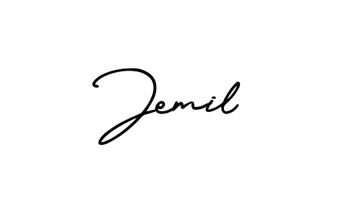 You can use this online signature creator to create a handwritten signature for the name Jemil. This is the best online autograph maker. Jemil signature style 3 images and pictures png