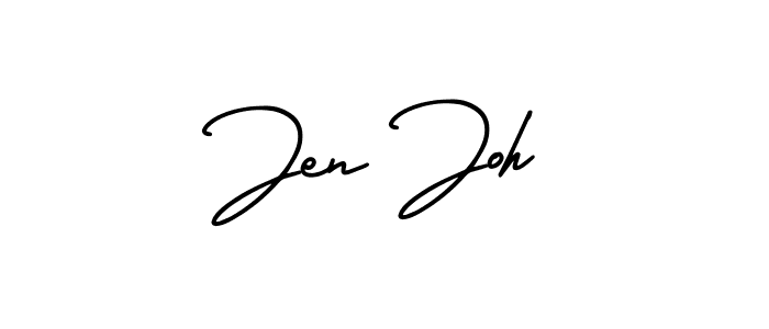 Here are the top 10 professional signature styles for the name Jen Joh. These are the best autograph styles you can use for your name. Jen Joh signature style 3 images and pictures png