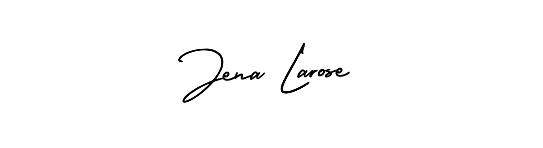 Use a signature maker to create a handwritten signature online. With this signature software, you can design (AmerikaSignatureDemo-Regular) your own signature for name Jena Larose. Jena Larose signature style 3 images and pictures png