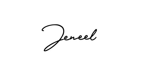 Similarly AmerikaSignatureDemo-Regular is the best handwritten signature design. Signature creator online .You can use it as an online autograph creator for name Jeneel. Jeneel signature style 3 images and pictures png