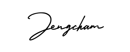 Discover the perfect balance of readability and style for Jengcham with AmerikaSignatureDemo-Regular font. Create your dream signature today. Jengcham signature style 3 images and pictures png