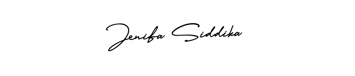 Make a beautiful signature design for name Jenifa Siddika. Use this online signature maker to create a handwritten signature for free. Jenifa Siddika signature style 3 images and pictures png