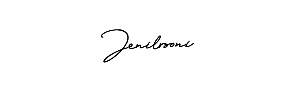 How to make Jenilrsoni signature? AmerikaSignatureDemo-Regular is a professional autograph style. Create handwritten signature for Jenilrsoni name. Jenilrsoni signature style 3 images and pictures png