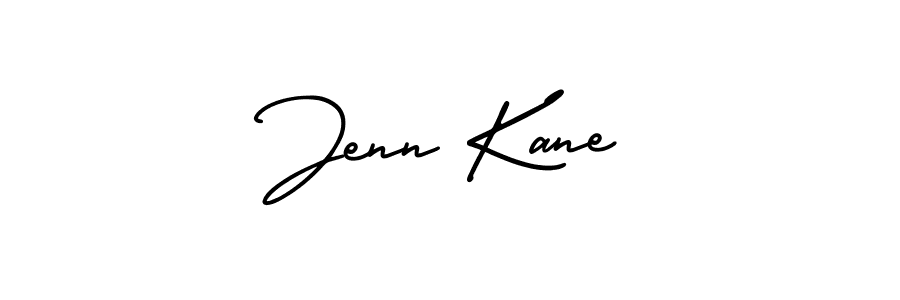 Use a signature maker to create a handwritten signature online. With this signature software, you can design (AmerikaSignatureDemo-Regular) your own signature for name Jenn Kane. Jenn Kane signature style 3 images and pictures png
