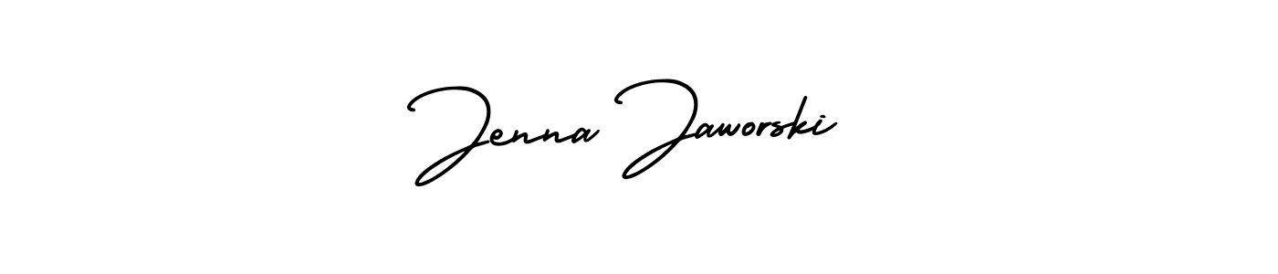 Best and Professional Signature Style for Jenna Jaworski. AmerikaSignatureDemo-Regular Best Signature Style Collection. Jenna Jaworski signature style 3 images and pictures png