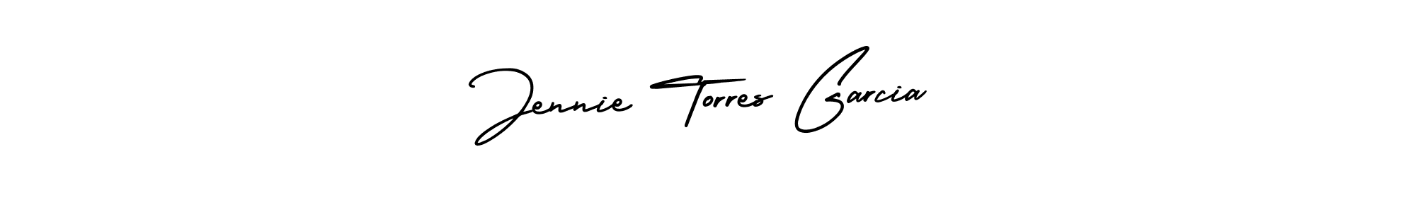 How to make Jennie Torres Garcia signature? AmerikaSignatureDemo-Regular is a professional autograph style. Create handwritten signature for Jennie Torres Garcia name. Jennie Torres Garcia signature style 3 images and pictures png