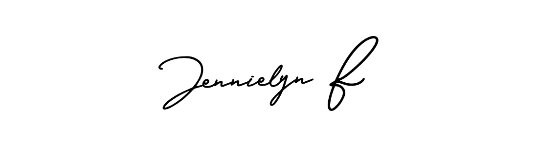 Best and Professional Signature Style for Jennielyn F. AmerikaSignatureDemo-Regular Best Signature Style Collection. Jennielyn F signature style 3 images and pictures png