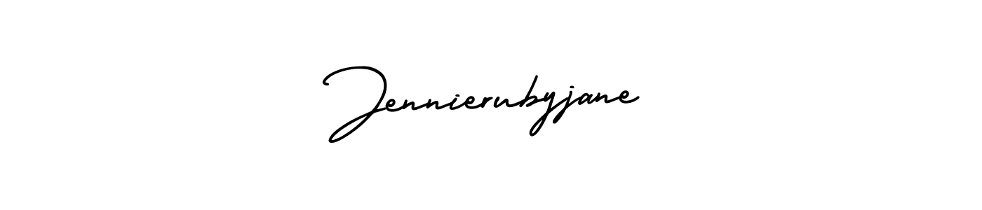 It looks lik you need a new signature style for name Jennierubyjane. Design unique handwritten (AmerikaSignatureDemo-Regular) signature with our free signature maker in just a few clicks. Jennierubyjane signature style 3 images and pictures png
