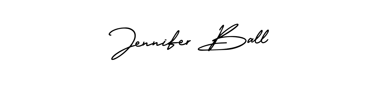 Jennifer Ball stylish signature style. Best Handwritten Sign (AmerikaSignatureDemo-Regular) for my name. Handwritten Signature Collection Ideas for my name Jennifer Ball. Jennifer Ball signature style 3 images and pictures png