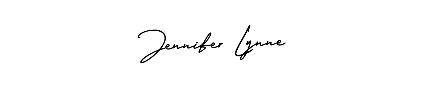 Create a beautiful signature design for name Jennifer Lynne. With this signature (AmerikaSignatureDemo-Regular) fonts, you can make a handwritten signature for free. Jennifer Lynne signature style 3 images and pictures png