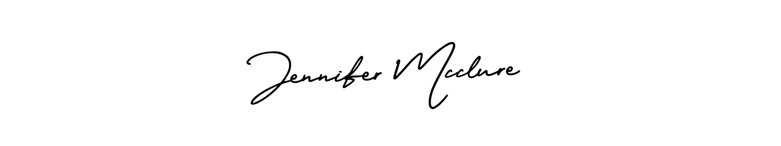 This is the best signature style for the Jennifer Mcclure name. Also you like these signature font (AmerikaSignatureDemo-Regular). Mix name signature. Jennifer Mcclure signature style 3 images and pictures png