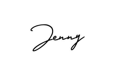 Design your own signature with our free online signature maker. With this signature software, you can create a handwritten (AmerikaSignatureDemo-Regular) signature for name Jenny. Jenny signature style 3 images and pictures png