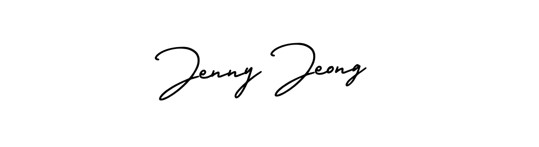 AmerikaSignatureDemo-Regular is a professional signature style that is perfect for those who want to add a touch of class to their signature. It is also a great choice for those who want to make their signature more unique. Get Jenny Jeong name to fancy signature for free. Jenny Jeong signature style 3 images and pictures png