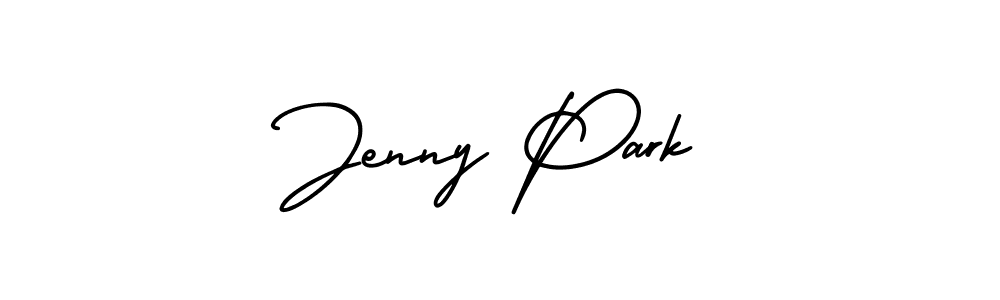 Best and Professional Signature Style for Jenny Park. AmerikaSignatureDemo-Regular Best Signature Style Collection. Jenny Park signature style 3 images and pictures png