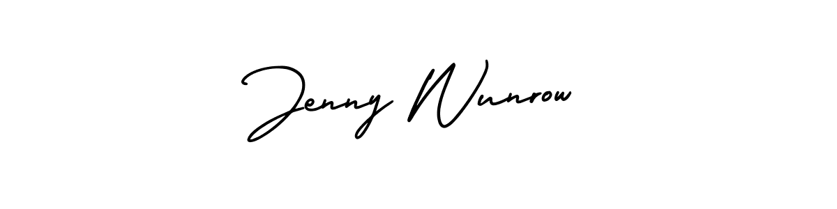Check out images of Autograph of Jenny Wunrow name. Actor Jenny Wunrow Signature Style. AmerikaSignatureDemo-Regular is a professional sign style online. Jenny Wunrow signature style 3 images and pictures png