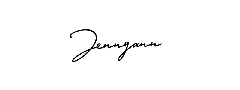 Make a beautiful signature design for name Jennyann. Use this online signature maker to create a handwritten signature for free. Jennyann signature style 3 images and pictures png