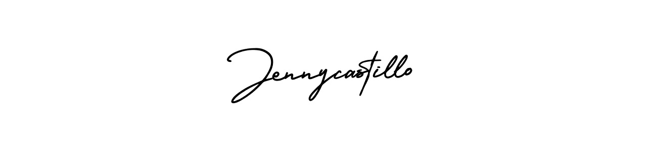 It looks lik you need a new signature style for name Jennycastillo. Design unique handwritten (AmerikaSignatureDemo-Regular) signature with our free signature maker in just a few clicks. Jennycastillo signature style 3 images and pictures png