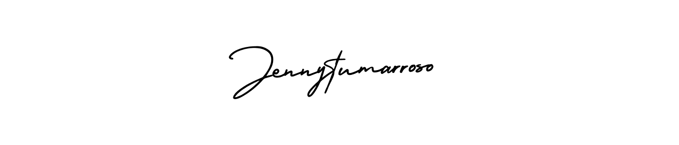 How to Draw Jennytumarroso signature style? AmerikaSignatureDemo-Regular is a latest design signature styles for name Jennytumarroso. Jennytumarroso signature style 3 images and pictures png