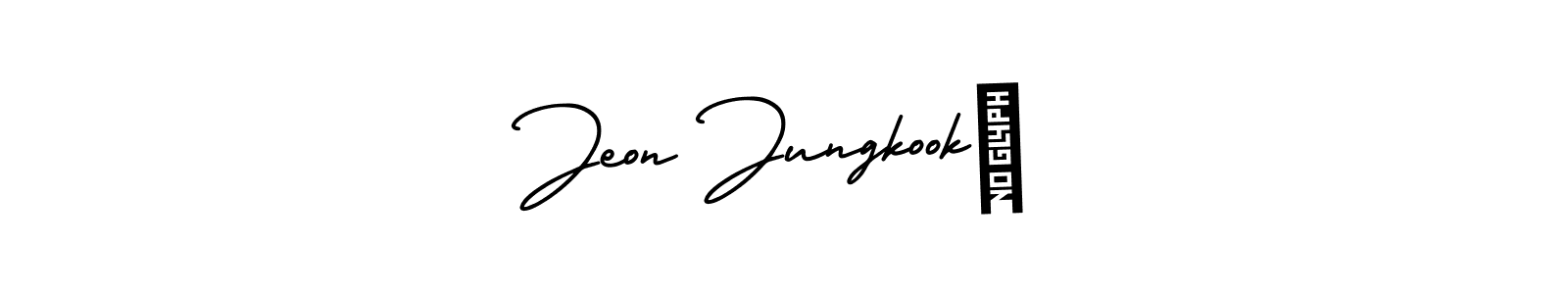 Check out images of Autograph of Jeon Jungkook♥ name. Actor Jeon Jungkook♥ Signature Style. AmerikaSignatureDemo-Regular is a professional sign style online. Jeon Jungkook♥ signature style 3 images and pictures png
