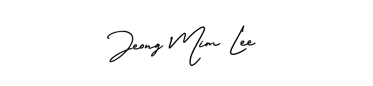 Best and Professional Signature Style for Jeong Mim Lee. AmerikaSignatureDemo-Regular Best Signature Style Collection. Jeong Mim Lee signature style 3 images and pictures png