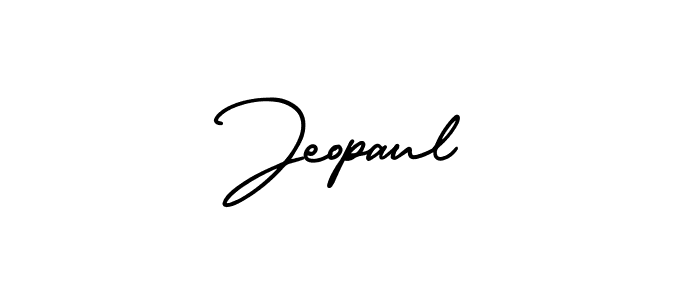 Make a beautiful signature design for name Jeopaul. Use this online signature maker to create a handwritten signature for free. Jeopaul signature style 3 images and pictures png