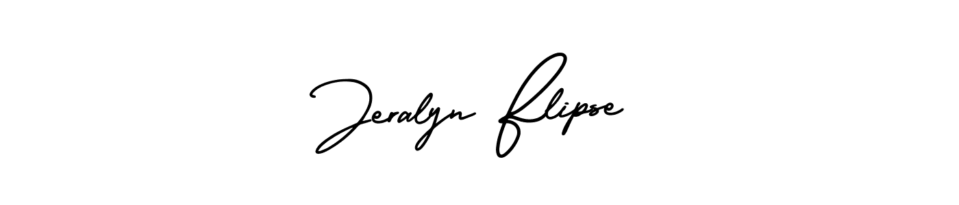 Best and Professional Signature Style for Jeralyn Flipse. AmerikaSignatureDemo-Regular Best Signature Style Collection. Jeralyn Flipse signature style 3 images and pictures png