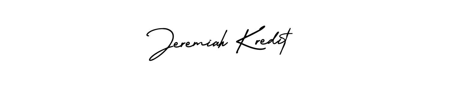 Similarly AmerikaSignatureDemo-Regular is the best handwritten signature design. Signature creator online .You can use it as an online autograph creator for name Jeremiah Kredit. Jeremiah Kredit signature style 3 images and pictures png