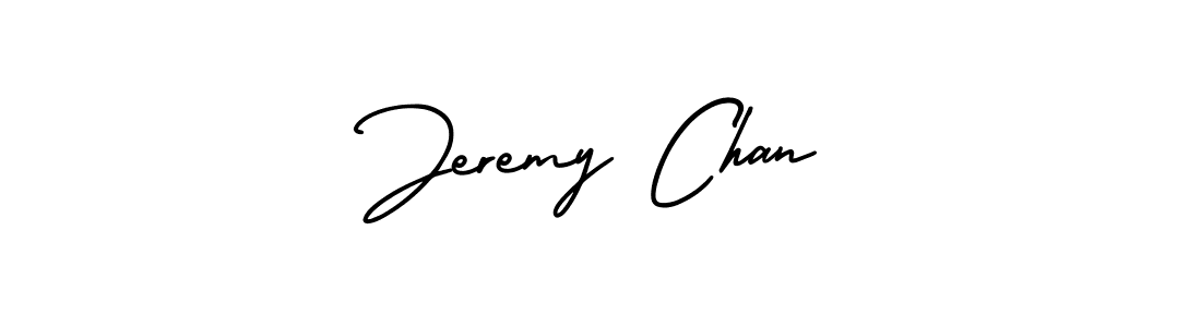 Also You can easily find your signature by using the search form. We will create Jeremy Chan name handwritten signature images for you free of cost using AmerikaSignatureDemo-Regular sign style. Jeremy Chan signature style 3 images and pictures png