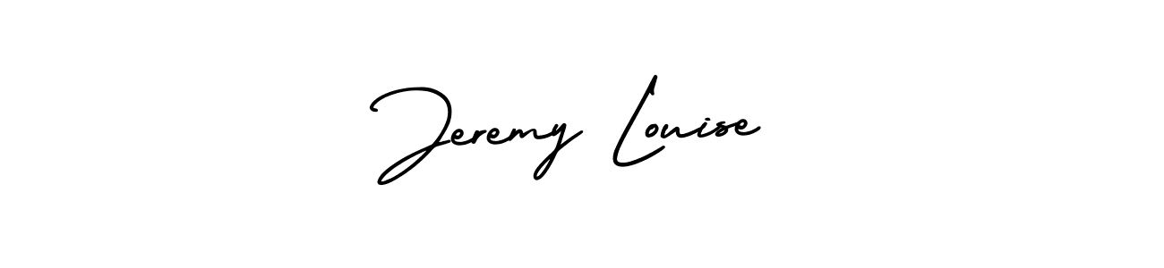 It looks lik you need a new signature style for name Jeremy Louise. Design unique handwritten (AmerikaSignatureDemo-Regular) signature with our free signature maker in just a few clicks. Jeremy Louise signature style 3 images and pictures png