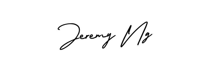 Make a beautiful signature design for name Jeremy Ng. With this signature (AmerikaSignatureDemo-Regular) style, you can create a handwritten signature for free. Jeremy Ng signature style 3 images and pictures png